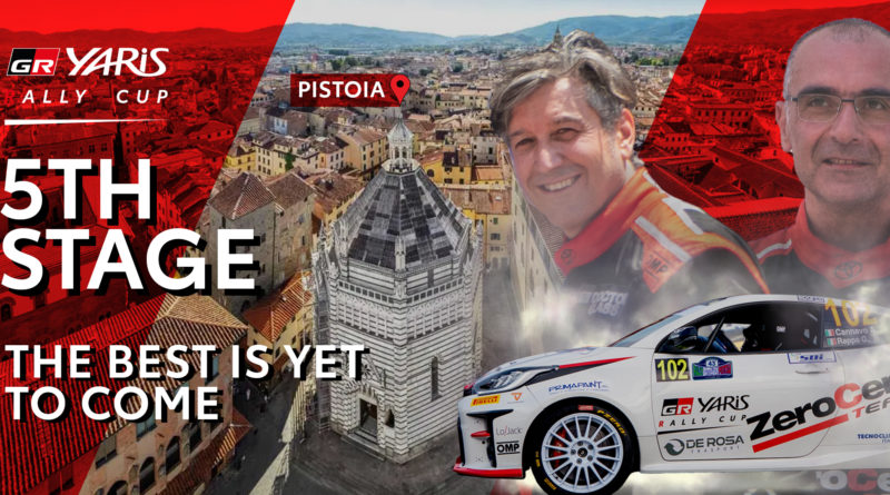 Rally – Cannavò-Rappa a Pistoia per la GR Rally Cup con la Yaris Zerocento-HP Sport.