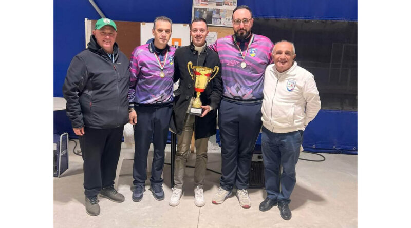 Bocce – Raffa – Maugeri e Iannucci della bocciofila i Fiori vincono il 1° trofeo Cibus. 